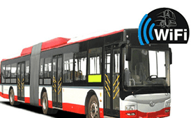 基于4G工業路由器公交車wifi運營方案